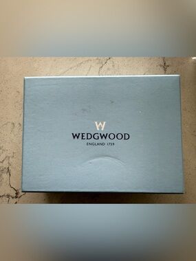 New Wedgwood silver salt and pepper shakers